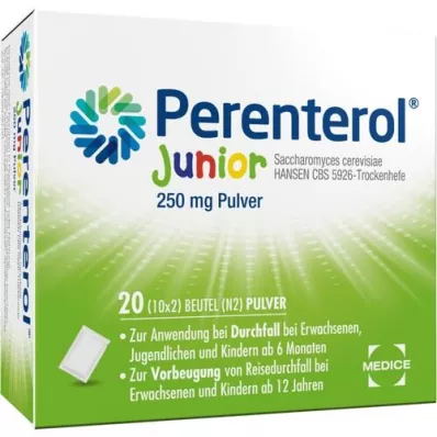 PERENTEROL Junior 250 mg powder sachet, 20 pcs