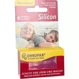 OHROPAX Silicone earplugs, 6 pcs