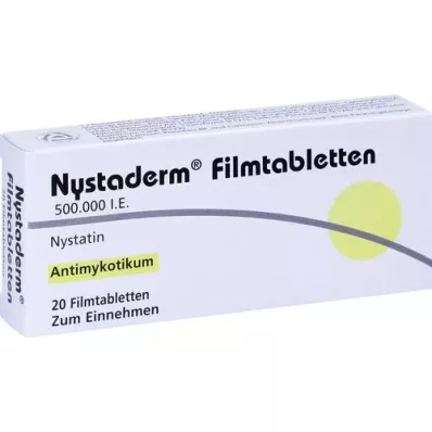 NYSTADERM Film-coated tablets, 20 pcs