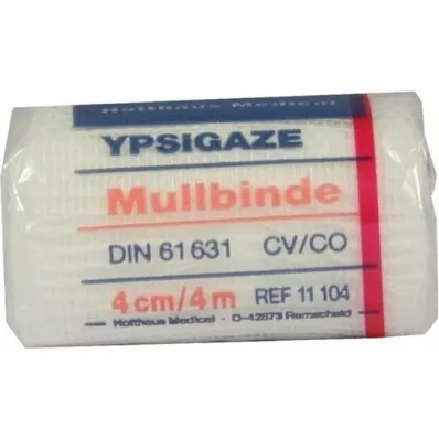 YPSIGAZE Gauze bandage 4 cmx4 m, 1 pc