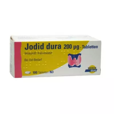 JODID dura 200 µg tablets, 100 pcs JODID dura 200 µg tablets, 100 pcs