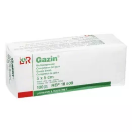 GAZIN Gauze comp.5x5 cm non-sterile 8x Op, 100 pcs