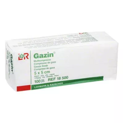GAZIN Gauze comp.5x5 cm non-sterile 8x Op, 100 pcs