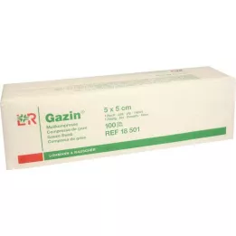 GAZIN Gauze comp.5x5 cm non-sterile 12x Op, 100 pcs