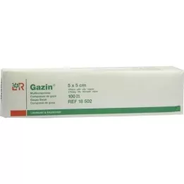 GAZIN Gauze comp.5x5 cm non-sterile 16x Op, 100 pcs
