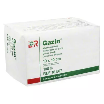 GAZIN Gauze comp.10x10 cm non-sterile 12x op, 100 pcs