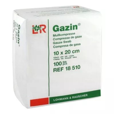 GAZIN Gauze comp.10x20 cm non-sterile 12x op, 100 pcs