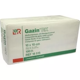 GAZIN Gauze comp.10x10 cm non-sterile 16x RK, 100 pcs