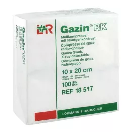 GAZIN Gauze comp.10x20 cm non-sterile 12x RK, 100 pcs