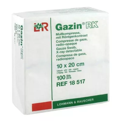 GAZIN Gauze comp.10x20 cm non-sterile 12x RK, 100 pcs