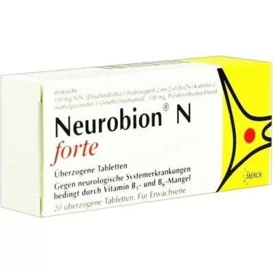 NEUROBION N forte coated tablets, 20 pcs