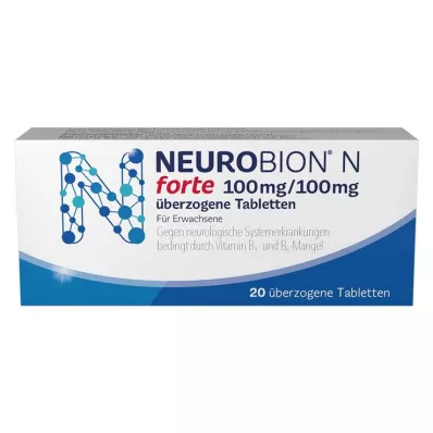 NEUROBION N forte coated tablets, 20 pcs NEUROBION N forte coated tablets, 20 pcs