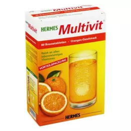 HERMES Multivit Effervescent Tablets, 60 pcs
