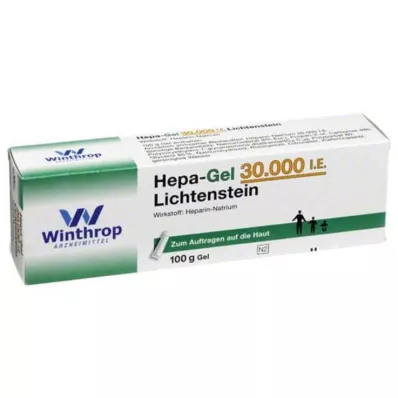 HEPA GEL 30,000 I.U. Lichtenstein, 100 g HEPA GEL 30,000 I.U. Lichtenstein, 100 g