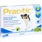 PRAC tic f.small dogs 4,5-11 kg single-dose pip. 3 pcs