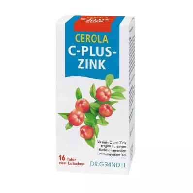CEROLA C plus Zinc Thaler Grandel, 16 pcs