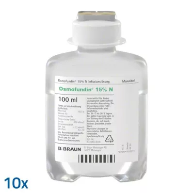 OSMOFUNDIN 15% N Ecoflac Pl. infusion solution, 10X100 ml