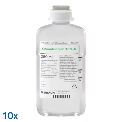OSMOFUNDIN 15% N Ecoflac Pl. infusion solution, 10X250 ml OSMOFUNDIN 15% N Ecoflac Pl. infusion solution, 10X250 ml