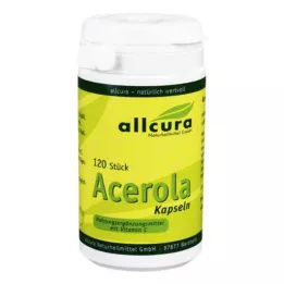 ACEROLA KAPSELN natural vitamin C, 120 pcs