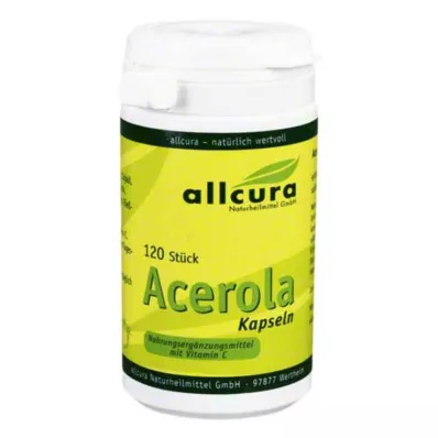 ACEROLA KAPSELN natural vitamin C, 120 pcs