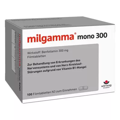 MILGAMMA mono 300 film-coated tablets, 100 pcs
