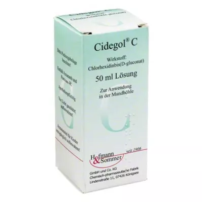 CIDEGOL C solution, 50 ml