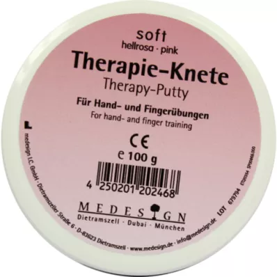 THERAPIEKNETE soft light pink, 100 g