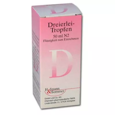 DREIERLEI Drops, 50 ml