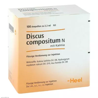DISCUS compositum N with Kalmia ampoules, 100 pcs