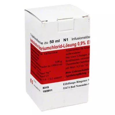 ISOTONISCHE NaCl solution 0.9% Eifelfango, 50 ml ISOTONISCHE NaCl solution 0.9% Eifelfango, 50 ml