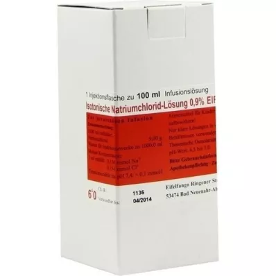 ISOTONISCHE NaCl solution 0.9% Eifelfango, 100 ml