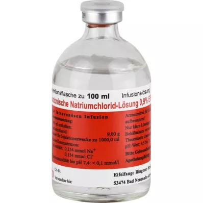 ISOTONISCHE NaCl solution 0.9% Eifelfango, 20X100 ml