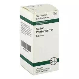 SULFUR PENTARKAN H tablets, 200 pcs