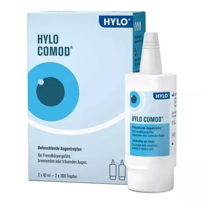 HYLO-COMOD Eye drops, 2X10 ml HYLO-COMOD Eye drops, 2X10 ml