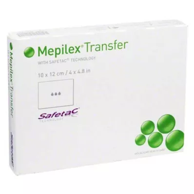 MEPILEX Transfer foam dressing 10x12 cm sterile, 5 pcs