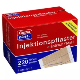GOTHAPLAST Injection plugs 2x6 cm, 220 pcs