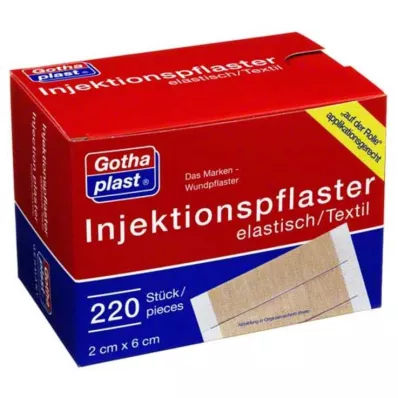 GOTHAPLAST Injection plugs 2x6 cm, 220 pcs