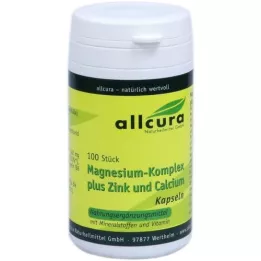 MAGNESIUM KOMPLEX m.Zinc+Calcium Capsules, 100 Capsules