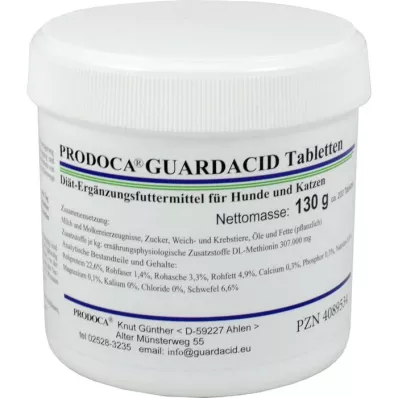 GUARDACID Tablets vet., 200 pcs