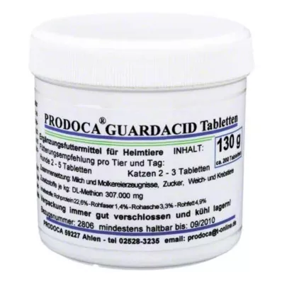 GUARDACID Tablets vet., 200 pcs GUARDACID Tablets vet., 200 pcs