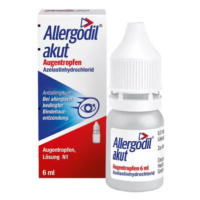 ALLERGODIL acute eye drops, 6 ml ALLERGODIL acute eye drops, 6 ml