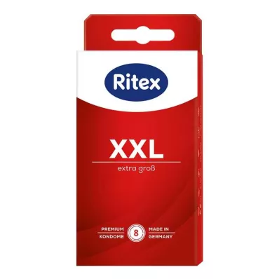 RITEX XXL Condoms, 8 pcs