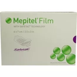 MEPITEL Film foil dressing 6x7 cm, 10 pcs