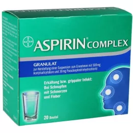 ASPIRIN COMPLEX sachet with granules for preparation of a suspension for administration, 20 pcs