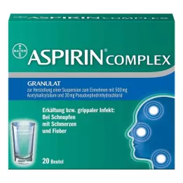 ASPIRIN COMPLEX sachet with granules for preparation of a suspension for administration, 20 pcs