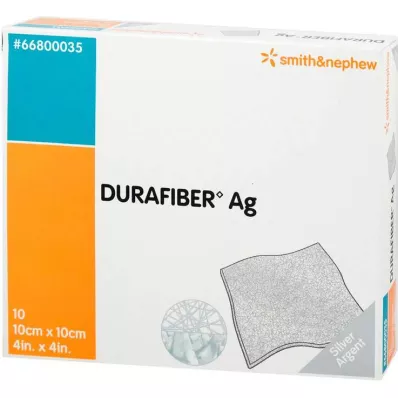 DURAFIBER Ag 10x10 cm dressing, 10 pcs DURAFIBER Ag 10x10 cm dressing, 10 pcs