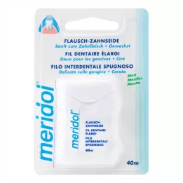 MERIDOL Floss dental floss waxed, 40 m