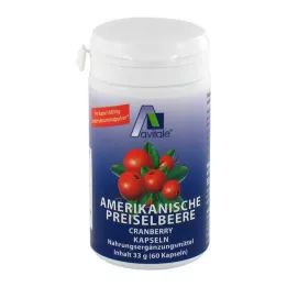 PREISELBEERE American 400 mg capsules, 60 pcs