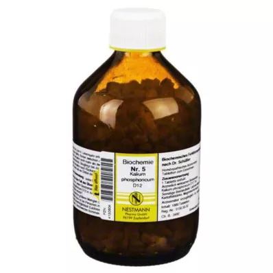 BIOCHEMIE 5 Kalium phosphoricum D 12 tablets, 1000 pcs BIOCHEMIE 5 Kalium phosphoricum D 12 tablets, 1000 pcs