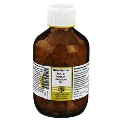 BIOCHEMIE 8 Natrium chloratum D 6 tablets, 1000 pcs BIOCHEMIE 8 Natrium chloratum D 6 tablets, 1000 pcs